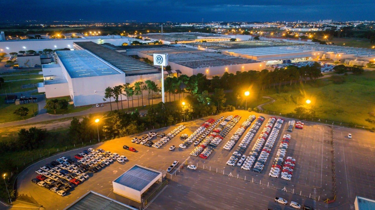 Planta da Volkswagen em Taubaé/SP